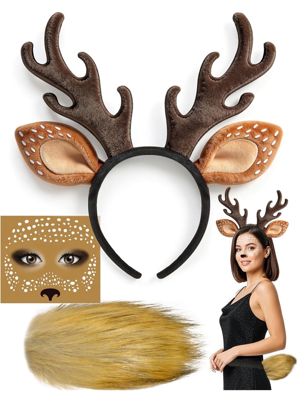 Deer costume adult women New